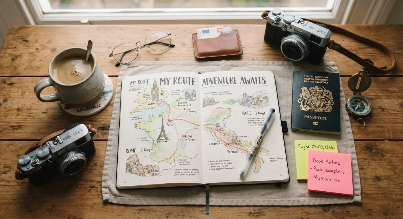 Building a Trip from Scratch: A First-Timer's Planning Walkthrough