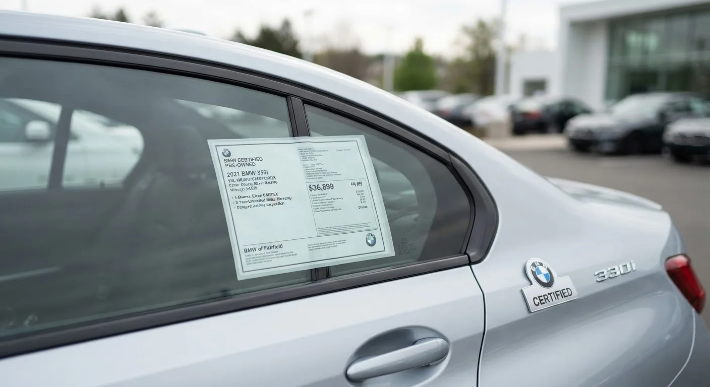 Certified Pre-Owned Programs: What the Label Actually Guarantees
