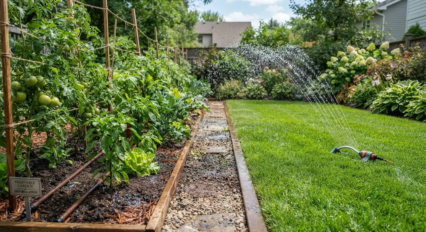Drip Irrigation vs. Sprinkler Systems for Home Gardens