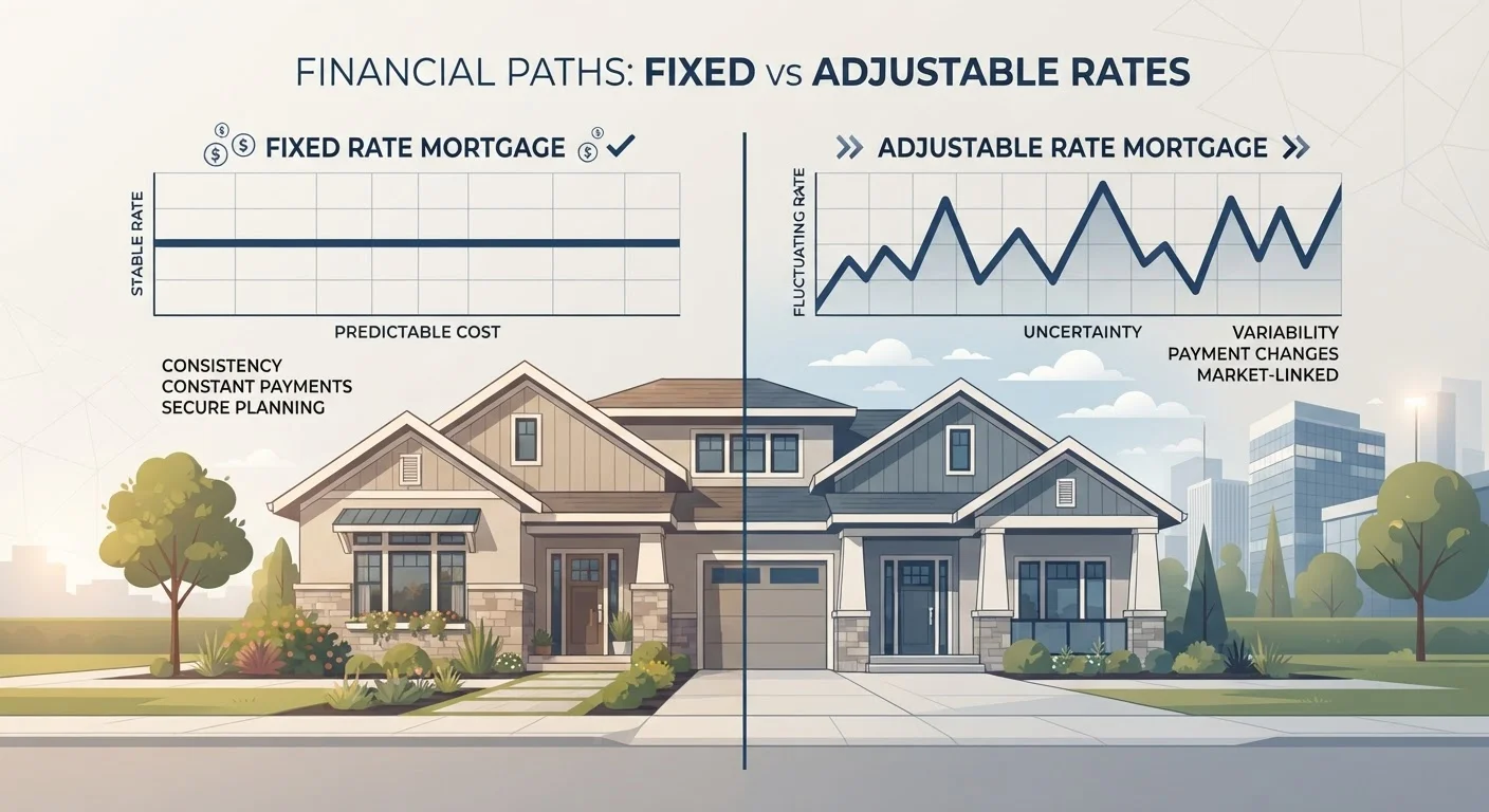 Fixed-Rate vs. Adjustable-Rate Mortgages: How Each One Works