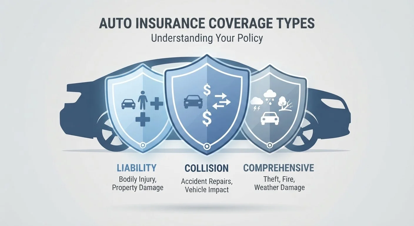 Liability, Collision, and Comprehensive: The Core Coverage Types Decoded