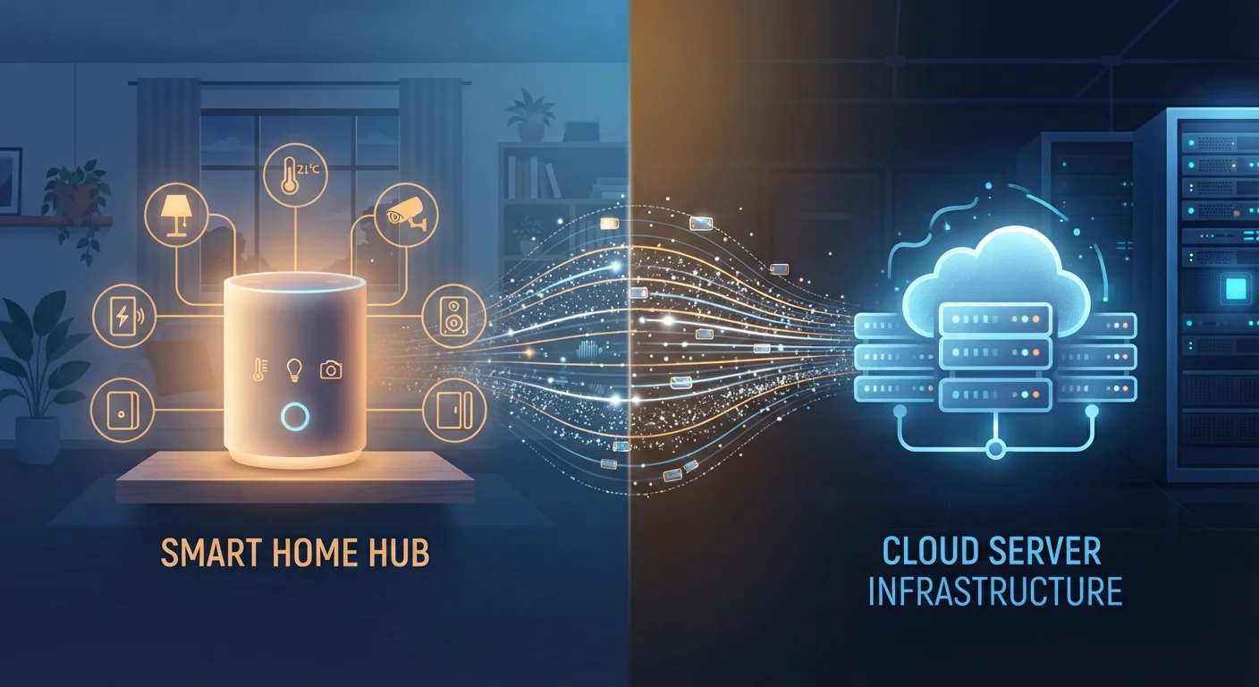 Local Processing vs. Cloud-Dependent Smart Home Devices
