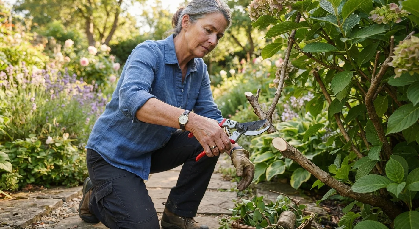 Pruning Shrubs and Trees Without Causing Long-Term Damage
