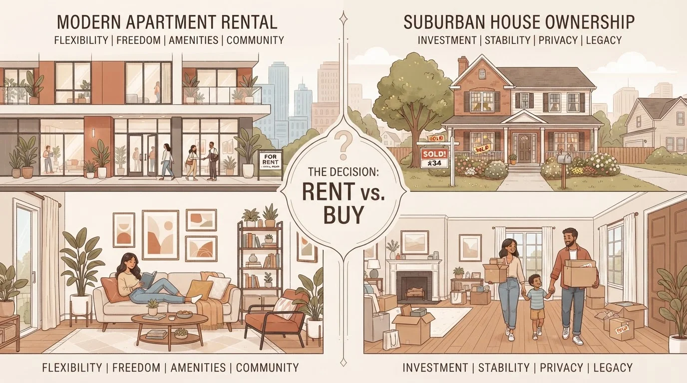 Renting vs. Buying a Home: A Practical Look at the Financial and Lifestyle Trade-Offs