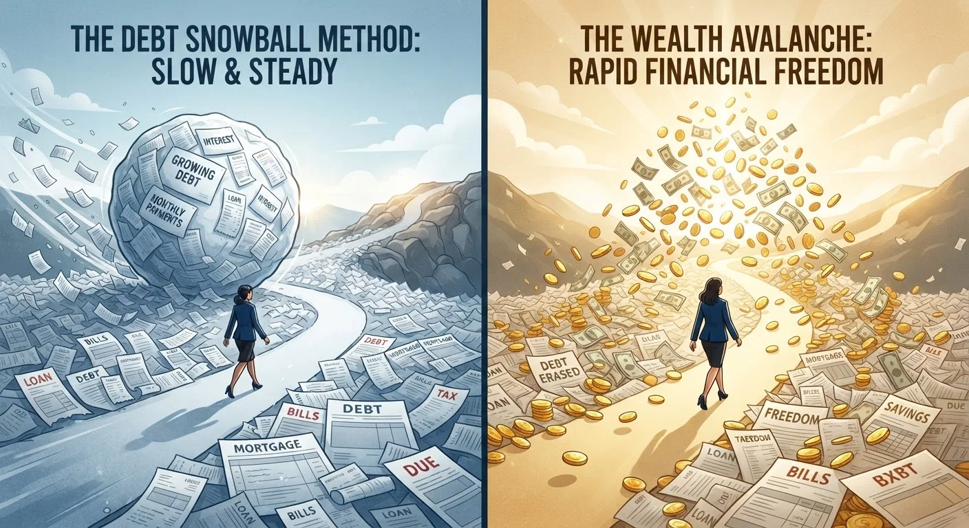 The Debt Avalanche vs. the Debt Snowball: Two Payoff Strategies Compared