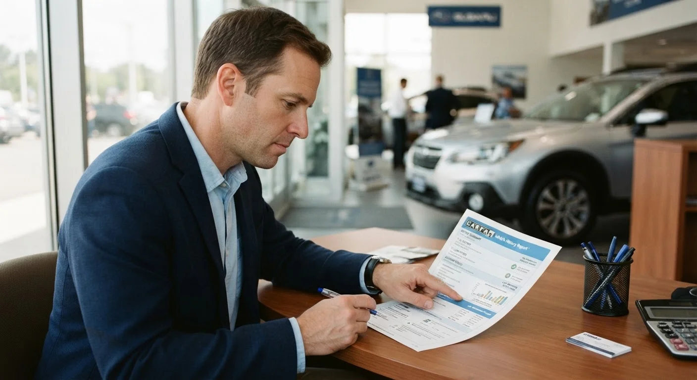 What a Vehicle History Report Actually Tells You