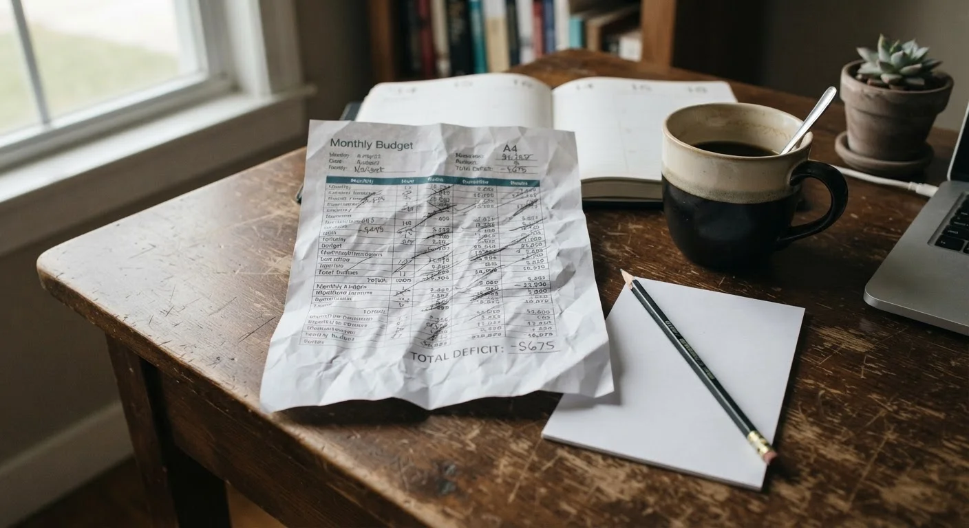 Why Budgets Fail in the First Month—and What to Do Instead