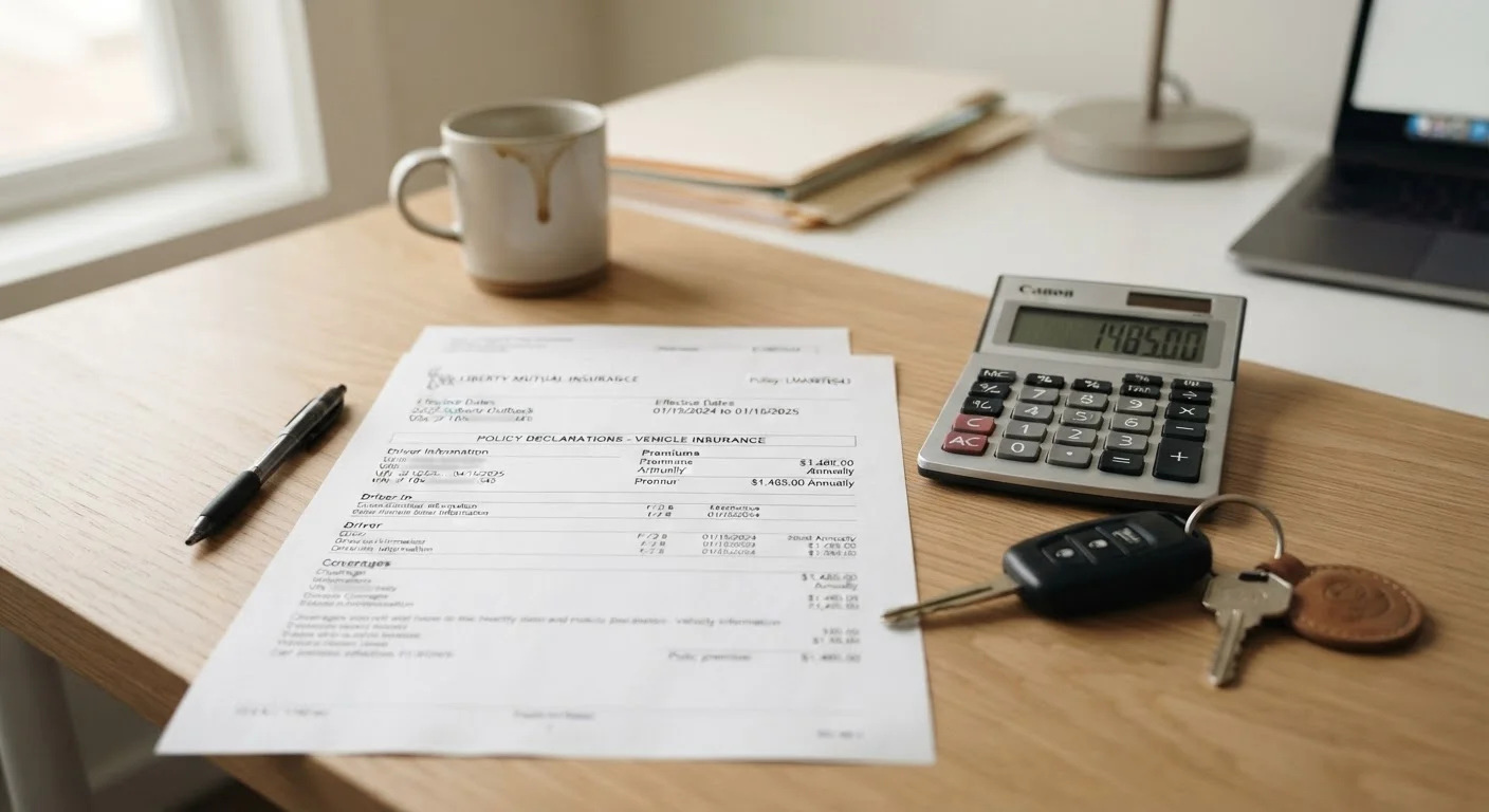Why Your Car Insurance Premium Is the Number It Is