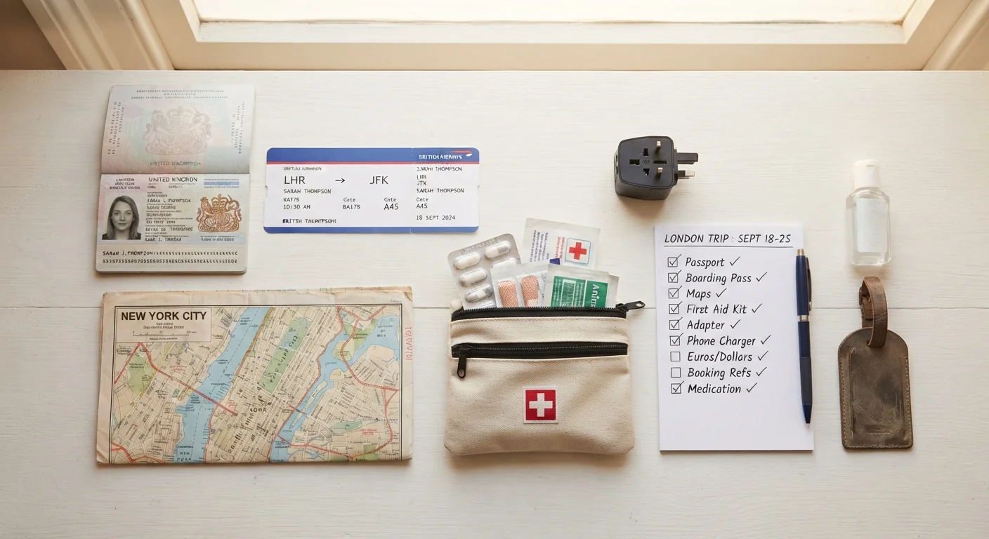 Your Pre-Trip Preparation Checklist